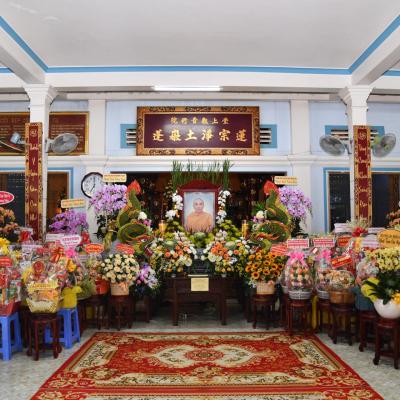 Đồng Nai: Lễ Húy Kỵ Hòa Thượng Thích Giác Quang (Khai kinh, cúng Tiên Thường, tụng Kinh Phổ Hiền Hạnh Nguyện và Nhiễu Tháp Niệm Phật)